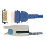 SENSORE ADULTO A MOLLA - lunghezza cavo 90 cm - PER PULSIOSSIMETRI MODELLI LTD830P, LTD830S e LTD840P MARCA MORETTI