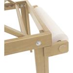 ACCESSORIO PORTA ROTOLO IN LEGNO - STRUTTURA IN NOCE CHIARO