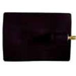 ELETTRODI (Misure 60 X 85 mm) CON SPINOTTO MASCHIO (Foro 4 mm) IN SILICONE CONDUTTIVO