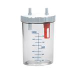 VASO DA 1000 CC COMPLETO PER ASPIRATORI CHIRURGICI ASPIMED 2.2, 2.3, 2.5