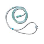 Cannula nasale PEDIATRICA con supporto flessibile e punte coniche. COMPLETA DI TUBO DI COLLEGAMENTO ANTISCHIACCIAMENTO PER L'OSSIGENO. LUNGHEZZA 2000 mm