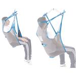 Imbracatura standard in rete, con poggiatesta, taglia S, portata max 250 kg, tessuto poliestere a rete.