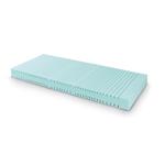 MATERASSO IN POLIURETANO ESPANSO VENTILATO - 1 SEZIONE (85 x 190 cm) (H. 14 cm) - IGNIFUGO - NON FODERATO - LAVORAZIONE OVOIDALE E UTILIZZABILE SU ENTRAMBI I LATI