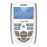 Duo Tens - Elettrostimolatore professionale - TENS, EMS (20 Programmi - 2 tipi diversi di corrente - 2 canali sdoppiabili) 