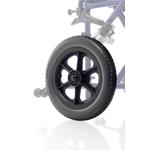 Coppia di ruote posteriori in poliuretano Ø 30 cm con sistema Quick Release per carrozzine manuali. Standard per CP115-xx e CP205-xx, optional per CP110-xx e CP200-xx.