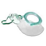MASCHERA MORBIDA PEDIATRICA AD ALTA CONCENTRAZIONE CON RISERVA DI OSSIGENO - Completa di sacchetto e tubo di collegamento antischiacciamento