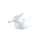 PAPPAGALLO DA DONNA - URINALE DA DONNA GRADUATO CAPACITÀ 1000 ml - L. 285 mm IN POLIETILENE