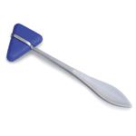 MARTELLO NEUROLOGICO DI TAYLOR (18.8 x 5,6 cm) MANICO IN LEGA DI ZINCO CROMATA E TESTA IN PVC - PER USO MEDICO