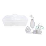 KIT RIANIMAZIONE AUTOCLAVABILE CON PALLONE IN SILICONE - RAGAZZI - DIMENSIONI VALIGETTA: L:32 x P:13,7 x H:11 cm