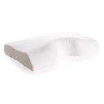 SASH - CUSCINO IN MEMORY FOAM PER C-PAP PER APNEEE NOTTURNE (55 x 37 x h. 12/7 cm) si modella alla forma della testa e del collo - Completo di fodero completamente removibile.