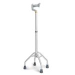 Quadripode con manico aperto, impugnatura anatomica - Brio, portata max 130 kg, confezione da 4 pezzi.