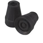 PUNTALE NERO IN GOMMA Ø 16mm PER STAMPELLE AVAMBRACCIO MODELLI RP701 E RP705 - GOMMA MORBIDA 