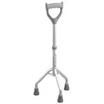 Tripode per bambini, base larga, manico chiuso - Brio, portata max 80 kg, confezione da 4 pezzi.