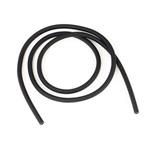 TUBO IN GOMMA NERA 4 x 8 mm PER 1 m DI LUNGHEZZA - INDICATO PER SFIGMOMANOMETRI MANUALI/MECCANICI