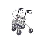 Rollatore 4 ruote - Rollator in acciaio verniciato, leggero, pieghevole e indicato per l’uso in ambienti esterni. portata max 130Kg