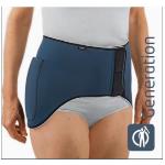 FASCIA PROTEGGI ANCHE (TG. S) (80/90 cm Circonferenza Anche) con effetto di assorbimento dei colpi - Protettori rimovibili in spugna morbida viscoelastica