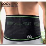 FASCIA DORSALE UOMO - TG.1 - (Circonf. vita 70 - 80 cm) - Fascia dorsale con pelotta - Fascia dorsale per la stabilizzazione muscolare del tratto lombare della colonna vertebrale 