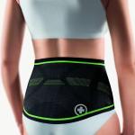 FASCIA DORSALE LADY - TG. 2 - (Circonf. vita 80 - 90 cm) - Fascia dorsale con pelotta - Fascia dorsale per la stabilizzazione muscolare del tratto lombare della colonna vertebrale -