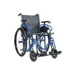 MILLENIUM 3 (SEDUTA 50cm) - CARROZZINA AUTOSPINTA IN ACCIAIO, PIEGHEVOLE, BRACCIOLI-RUOTE-PEDANE REGOLABILI, RUOTE ESTRAIBILI