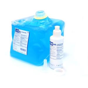 GEL PER ULTRASUONI (Confezione da 5 kg) CON DISPENSER DA 260 gr. DA RIEMPIRE - IDROSOLUBILE, NON IRRITA E NON UNGE - IDEALE PER LE REGISTRAZIONI DI LUNGA E BREVE DURATA