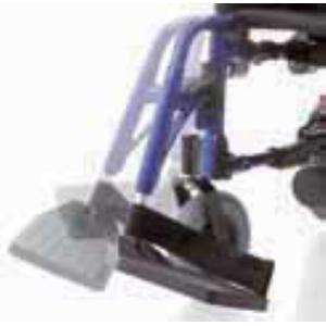 ESCAPE LX - CARROZZINA ELETTRICA (Seduta 46 cm) LEGGERA IN ALLUMINIO - SENZA LUCI - PORTATA MAX 135 kg - BRACCIOLI REGOLABILI, RIBALTABILI ED ESTRAIBILI - PEDANE REGOLABILI E RIBALTABILI