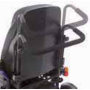 ESCAPE LX - CARROZZINA ELETTRICA (Seduta 46 cm) LEGGERA IN ALLUMINIO - SENZA LUCI - PORTATA MAX 135 kg - BRACCIOLI REGOLABILI, RIBALTABILI ED ESTRAIBILI - PEDANE REGOLABILI E RIBALTABILI
