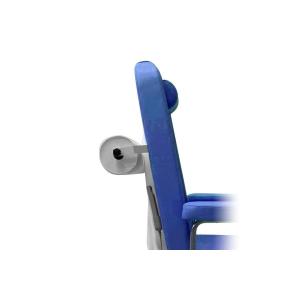 POLTRONA MULTIFUNZIONE PER PRELIEVI (BLU - LARGHEZZA 60 cm) Con ruote – 3 sezioni – 4 Motori - Trendelenburg fino a 15° - CON POGGIA TESTA - H seduta: 52 a 92 cm - IMBOTTITURA IN POLIURETANO ALTA 5 cm - RIVESTIMENTO IN SIMILPELLE LAVABILE AUTOESTINGUENTE