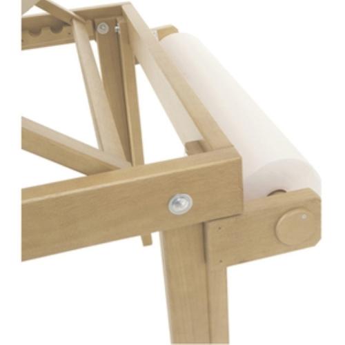 ACCESSORIO PORTA ROTOLO IN LEGNO - STRUTTURA IN NOCE CHIARO