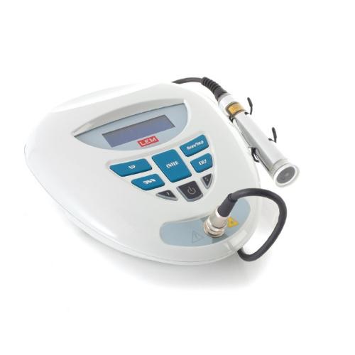 LASER PLUS TERAPIA PROFESSIONALE - EMETTITORE LASER CON MANIPOLO MONOIODICO - (Frequenza di uscita: da 1 a 10000Hz) (Potenza assorbita:  22VA) ADATTI AL TRATTAMENTO ANTINFIAMMATORIO, BIOSTIMOLANTE RIGENERATIVO ED ANTALGICO 