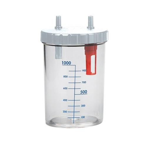 VASO DA 1000 CC COMPLETO PER ASPIRATORI CHIRURGICI ASPIMED 2.2, 2.3, 2.5