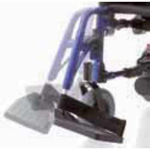 ESCAPE LX - CARROZZINA ELETTRICA (Seduta 46 cm) LEGGERA IN ALLUMINIO - SENZA LUCI - PORTATA MAX 135 kg - BRACCIOLI REGOLABILI, RIBALTABILI ED ESTRAIBILI - PEDANE REGOLABILI E RIBALTABILI