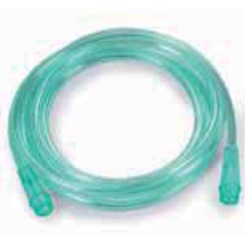 Tubo di raccordo con connettori femmina /femmina ANTISCHIACCIAMENTO PER L'OSSIGENO. LUNGHEZZA 2000 mm