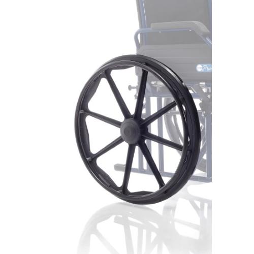 KIT RUOTE POSTERIORI SOLIDA (PAIO) AD AUTOSPINTA - DIAMETRO 60cm - PER CARROZZINE ARDEA ONE - MODELLI CP300-xx