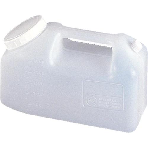 CONTENITORE A TANICA PER RACCOLTA URINE 24 ORE IN POLIETILENE - CAPACITÀ 2500 ml - P: 325 mm