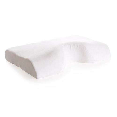 SASH - CUSCINO IN MEMORY FOAM PER C-PAP PER APNEEE NOTTURNE (55 x 37 x h. 12/7 cm) si modella alla forma della testa e del collo - Completo di fodero completamente removibile.