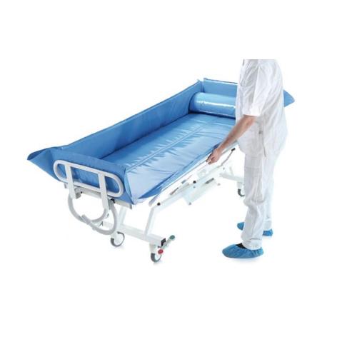 BARELLA DOCCIA PER IL LAVAGGIO ED IL TRASFERIMENTO DI PAZIENTI - IDRAULICA - PORTATA MAX 180KG