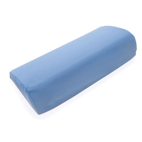 POSIZIONATORE SEMICILINDRICO PER GAMBE (50 x 24,5 x h. 9,5 cm) – Rivestimento in spalmato di poliuretano - sfoderabile, traspirante, impermeabile, bielastico, atossico, anallergico - lavabile a mano a 40°