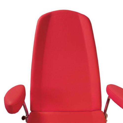 POLTRONA MULTIFUNZIONE PER PRELIEVI (BLU - LARGHEZZA 60 cm) Con ruote – 3 sezioni – 4 Motori - Trendelenburg fino a 15° - CON POGGIA TESTA - H seduta: 52 a 92 cm - IMBOTTITURA IN POLIURETANO ALTA 5 cm - RIVESTIMENTO IN SIMILPELLE LAVABILE AUTOESTINGUENTE