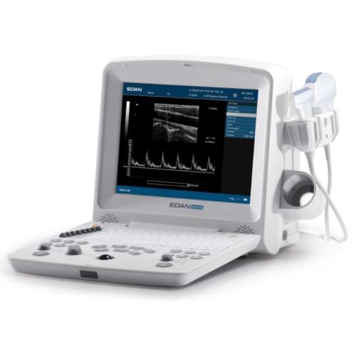 ECOGRAFO ECO-DOPPLER PORTATILE DUS 60 – 2 Connettori Sonda – Schermo LCD TFT 12.1" - In dotazione Sonda Convex (2.5/3.5/4.5/H2.5/H2.7MHz) Utilizzo in numerosi ambiti medici, fra cui chirurgia generale, ostetricia, ginecologia, ortopedia, cardiologia ecc