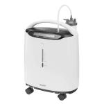 CONCENTRATORE DI OSSIGENO – FISSO CON ALIMENTAZIONE A RETE - Dispositivo per l’erogazione di ossigeno ad alta concentrazione (87% – 96%) Ergonomico e compatto - Display con timer - 4 ruote piroettanti con freno - Silenzioso