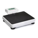 BILANCIA PESAPERSONE PORTATILE – Uso professionale – Display collegabile alla rete e al PC - Portata max: 300 Kg - Base in alluminio, pedana antiscivolo - Tara, On, Off, 0, Invio dati, Hold, BMI, BSA - Trasferimento dati USB con Smart Data Manager