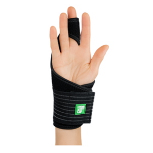EUWRIST FINGER ZERO TUTORE POLSO /DITO mis. unica - Utilizzo palmare e dorsale.  Adatto a tutte le dita della mano. progettato per limitare e/o stabilizzare i movimenti polso - dito, dotato di barra interna modellabile in  alluminio