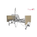 Letto degenza elettrico in legno 120 - Magnolia, portata max 185 kg.