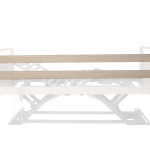 Sponde in legno (paio), compatibili con letti degenza MP423, MP424, MP428.