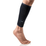 Polpacciera Elastica - Taglia S (28-32 cm) - Colore blu: Chiusura a velcro regolabile sulla caviglia, per una migliore vestibilità, allevia il dolore esercitando una compressione costante sulle fibre muscolari lese, tessuto 100% cotone sulla pelle.