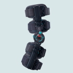 b:joynz Knee ROM - Taglia unica - Colore nero: limitazione ROM senza utensili con intervalli di 10 gradi, chiusura rapida, lunghezza regolabile, imbottitura laterale, modello ambidestro.