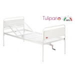 Letto degenza manuale 1 manovella 1 snodo - Tulipano, 1 snodi, portata max 135 kg.