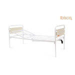 Letto degenza manuale larghezza 90 cm, 1 manovella 1 snodo, 1 snodi, portata max 135 kg.