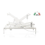 Base sollevaletto a movimento elettrico, altezza da terra regolabile da 40 a 80 cm, compatibile con letti degenza serie MI100/MI110/MI120/MI130.