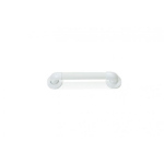 Impugnatura di sicurezza per bagno in PVC, lunghezza 30 cm, Ø 3,6 cm, superficie rigata antiscivolo. Montaggio a parete orizzontale o verticale.